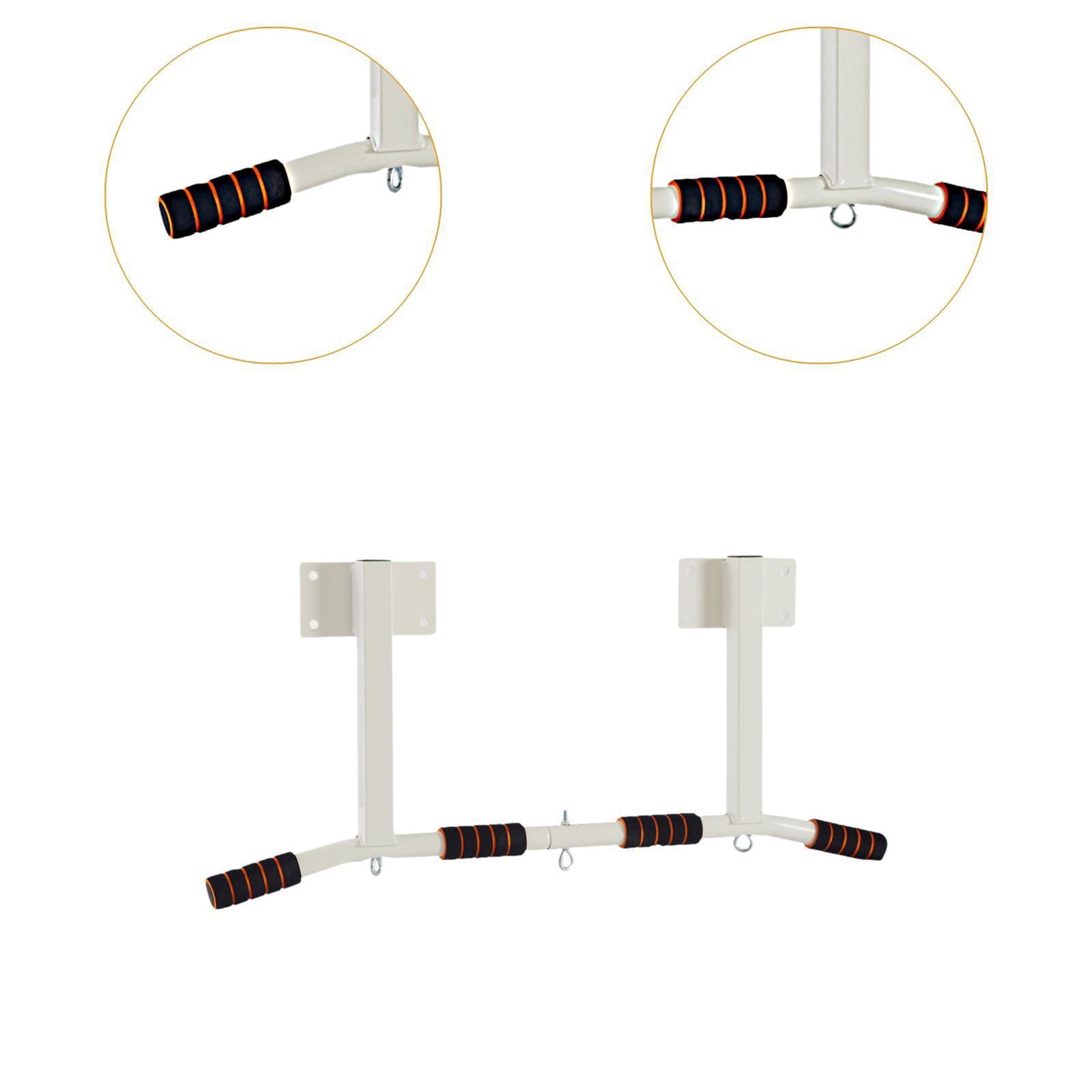 DimyFew Pull-up Device Frame Bar Multipurpose Easy Installation Fixed Fitness Single White
