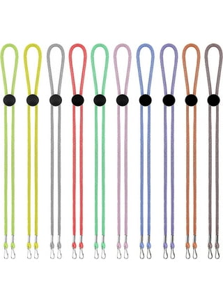 Specialist ID DHHS29N 2 Pack - Kids Face Mask Lanyards with Safety Breakaway  Clasp - Small Size Ear Saver Holder with Swivel J Clips for Child Size