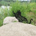 thumbnail image 4 of Metal Cat Garden Statues Black Cat Silhouette with Butterfly Cat Decorative Garden Stakes Garden Outdoor Statues Animal Stakes for Garden Decor and Ga, 4 of 5