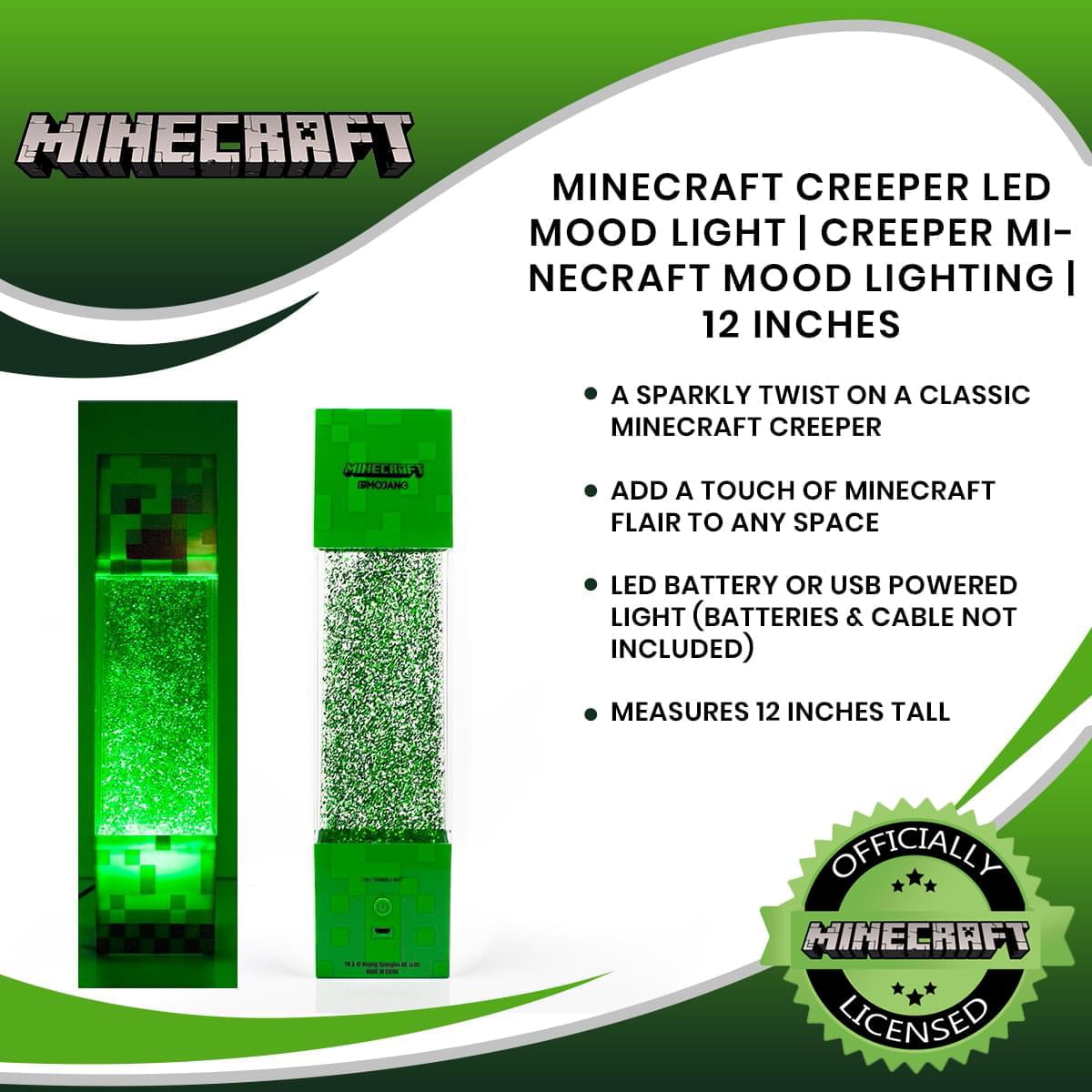 Minecraft™ Creeper LED Light