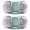 Black and White, variant on 1/2/6 Skeins Faux Fur Yarn Soft Fluffy for Crocheting - Chunky Fuzzy Yarn for Crochet Amigurumi, Hat, Shawls