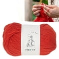 thumbnail image 4 of Knitting Yarn, Red Vivid Color Red Acrylic Yarn  For DIY, 4 of 8