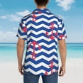 thumbnail image 6 of Balery Men'S Summer Hawaiian Shirts Short-Sleeve Design Name Printed Casual Shirts - Size Name, 6 of 9