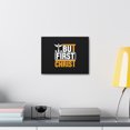 thumbnail image 3 of Scripture Walls But First Christ Matthew 6:33 Christian Wall Art Bible Verse Print Ready to Hang Unframed, 3 of 18