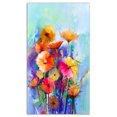 thumbnail image 2 of Design Art - Abstract Floral Watercolor Painting, 2 of 3
