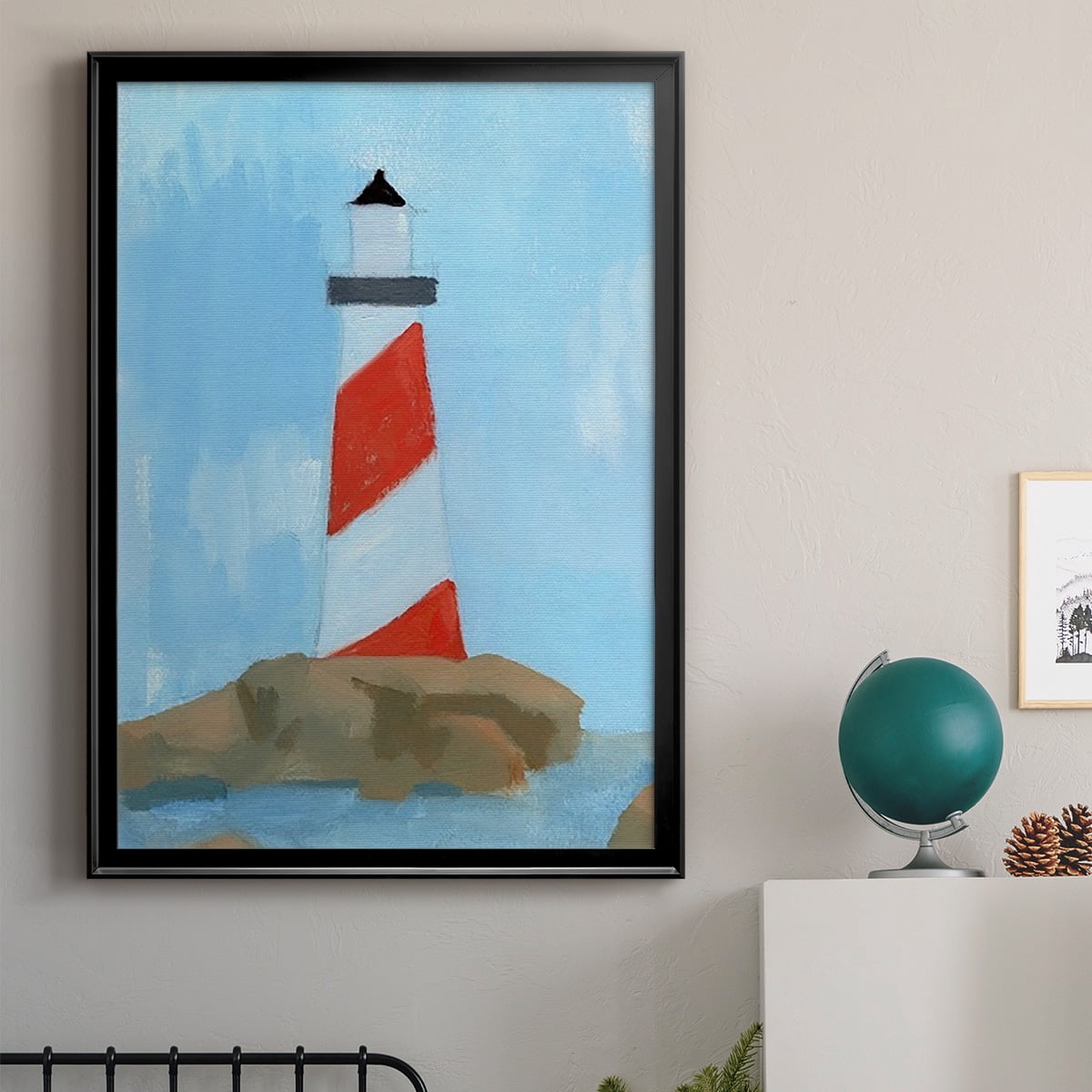 Lookout Point I Premium Framed Print, in Gold, Black, or Silver - Ready to Hang