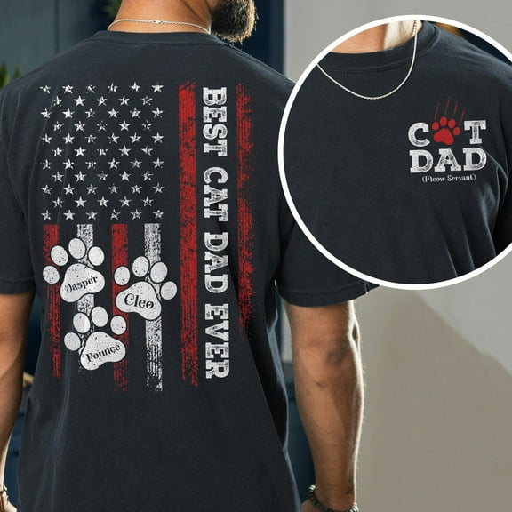 The Catfather Shirt, Dad Shirt, Cat Lover Gift for Dad, Fathers Day Gift, Cat Owner Gift for Husband, Cat Dad Shirt