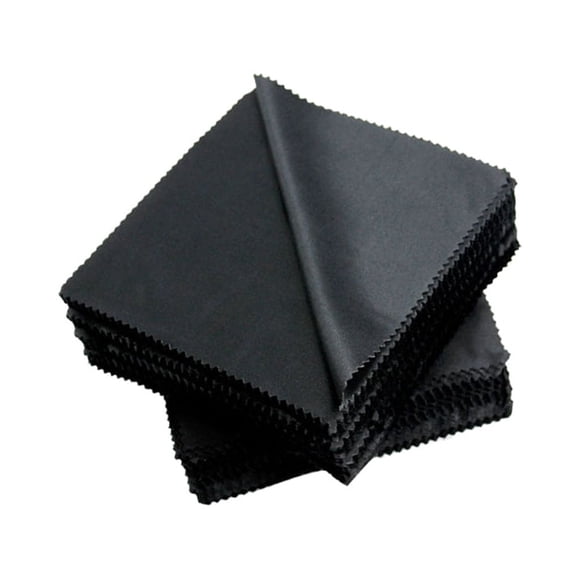 BRIGHTFUFU 100 piezas microfibra gafas de sol paño de limpieza de anteojos 15x15 cm gafas accesorios de paño de lente limpia