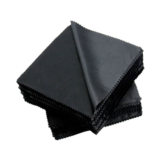BRIGHTFUFU 100 piezas microfibra gafas de sol paño de limpieza de anteojos 15x15 cm gafas accesorios de paño de lente limpia
