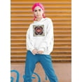 thumbnail image 2 of Cancer Zodiac Ethnic Style Hoodie Women -Image by Shutterstock, Female 5X-Large, 2 of 4