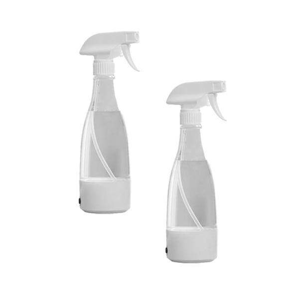 Generador de detergente USB recargable portátil de 2x350ml, limpiador de superficie blanca, espaciadora de botellas, pulverizador de agua con Sunnimix máquina del generador de detergente
