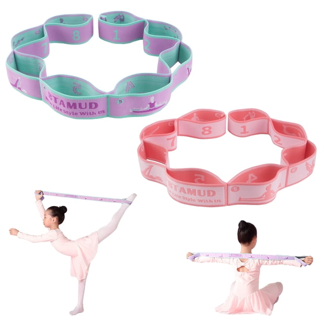 Correa elástica BTAMUD para niños, banda elástica de baile, 2 unidades