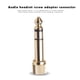 thumbnail image 5 of 6.35mm Male to 3.5mm Female Plug with 3.5mm Jack Microphone Audio Screw Adapter, 5 of 9
