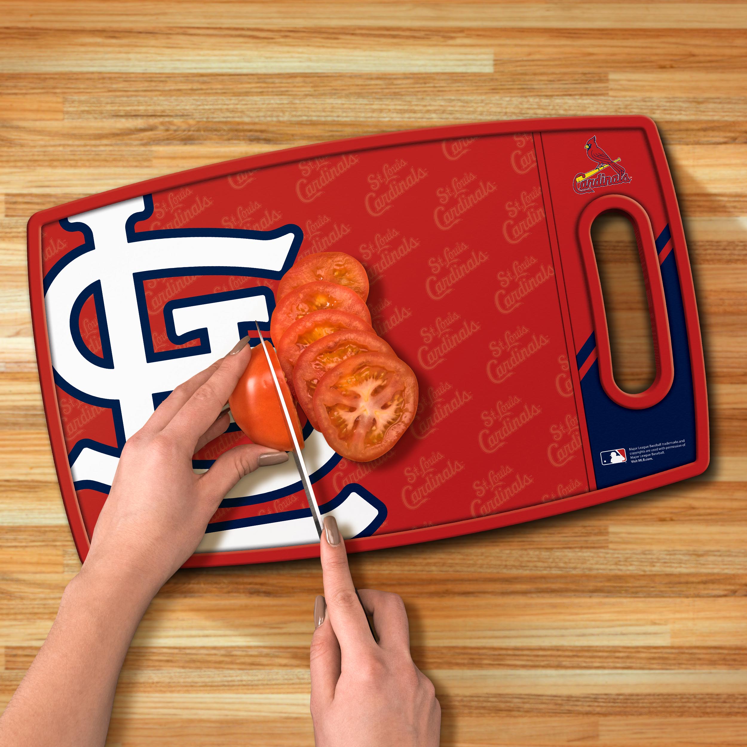 YouTheFan MLB St. Louis Cardinals Logo Series Cutting Board
