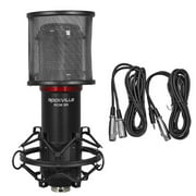 Rockville RCM SR Studio/Recording Condenser Microphone Mic and Audio Technica Boom