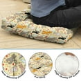 thumbnail image 4 of Watercolor Cat Artwork Floor Cushion - Pet Lover Themed Meditation Pillow - Sunlight-Expanded PP Cotton Filling, 4 of 6