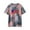 Pink, variant on IROINNID 4th of July Tops for Women Round Neck T-Shirt 4th Of July Blouse Loose Tops Short Sleeve Tops