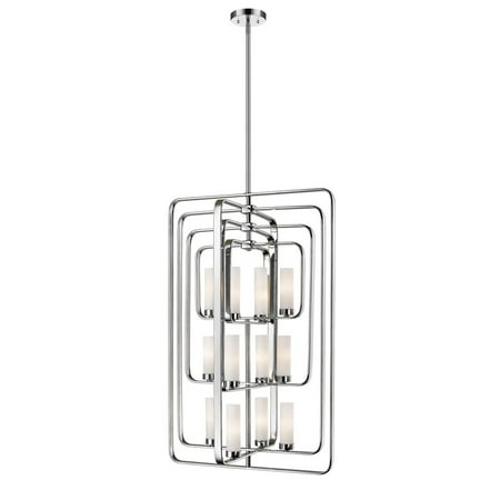 

12 Light Pendant in Fusion Style 24.25 inches Wide By 38.25 inches High-Bronze Gold Finish Bailey Street Home 372-Bel-2272526