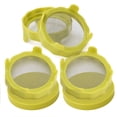 thumbnail image 3 of Tapa para frascos de vidrio con malla de acero, tapa para frascos de vidrio ABS con boca ancha, tapa para frascos de vidrio de boca ancha, ultra sensible, 3 of 12
