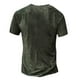 thumbnail image 2 of Designer Spring Summer Men's Casual Cotton Solid Color Long Sleeve Shirts Loose Stand Collar Shirts L, 2 of 3