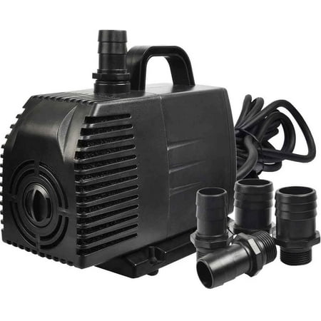 Simple Deluxe 1056 GPH Water Pump Submersible Pond Fish Tank Aquarium Fountain Air Pump Black