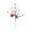 B, variant on Boovnll 4th of July Table Decorations 13" Red White Blue Stars Stems Fourth of July Decorations for Memorial Day Holiday Party Table Centerpiece Vase Decor, 4th of July Decorations