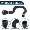 thumbnail image 4 of Manguera del radiador, manguera de calefacción, manguera de salida del radiador para Audi A5 2014-2022 No. 8KD819376, manguera de goma negra 1 Pc, 4 of 6