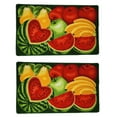 thumbnail image 2 of 2PC KITCHEN RUG WATERMELON, 2 of 2