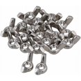 thumbnail image 1 of 100pcs Stainless Steel Wing Nuts Wing Bolts DIY Tools - M4, 1 of 5