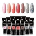 thumbnail image 6 of Kehuo Poly Extension Gel Nail Kit, Clear Builder Jelly Gel Nude Poly Nail Enhancement Trial All-in-One French Kit with Mini Nail for Nail Art Kit Nails 15ml, Nail Supplies, 6 of 7