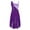 Purple, variant on YEAHDOR Girls Shiny Sequins High-Low Dance Dress Lyrical Ballet Contemporary Performance Costume