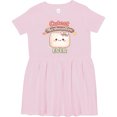 thumbnail image 3 of Inktastic Marshmallow Girls Toddler Dress, 3 of 5