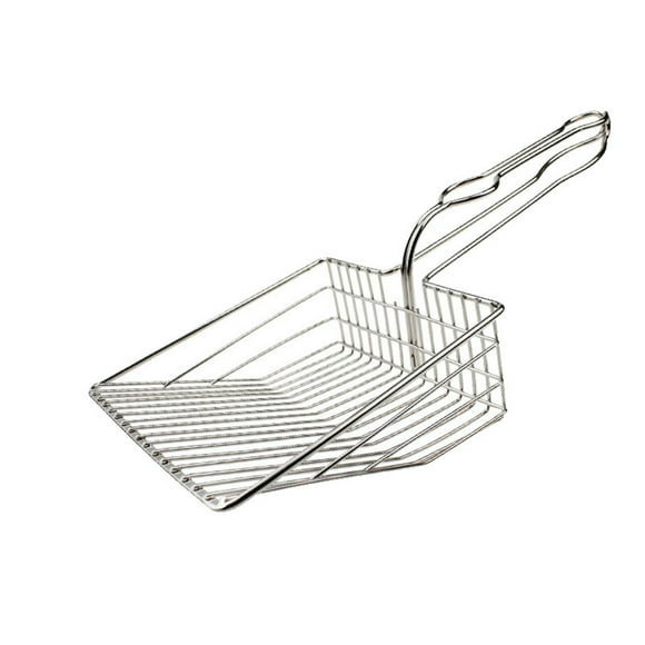Hearth & Gear Pet Cat Litter Cat Feces Cleaning Tool Instant Filter Cat Litter Large Metal Craft Feces Cat Feces Cat Litter Small Bag Cat Potty Sand Critter Litter for Hamster Sifting Shovel for