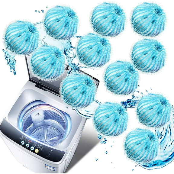 Pet Hair Remover for Laundry, Dog Hair Remover for Laundry,Lint Remover Washing Balls Reusable Pet Hair Catcher on Clothes for Washing Machine 12PCS