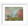 thumbnail image 2 of The Boat Studio on the Seine, 1875, Scenic Framed Art Print Wall Art by Claude Monet Sold by Art.Com, 2 of 5