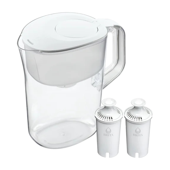 Brita Champlain Water Filter Pitcher, 10 Cup with 2 Filters