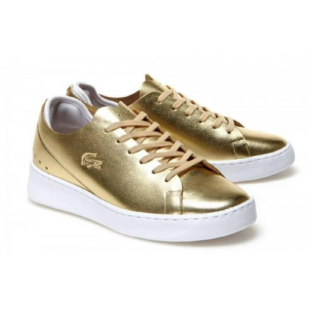 Tenis Lacoste Eyyla 317 Mujer Dorado Moda Originales dorado
