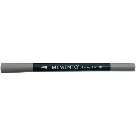 Memento Dual-Tip Marker-Gray Flannel