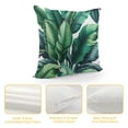 thumbnail image 4 of COMIO Throw Pillow Case Palm Leaves, Dense Jungle,Decorative Home Cushion Cover Home White, 4 of 5
