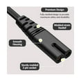 thumbnail image 6 of iMBAPrice 10 feet 2 Prong New AC Power Cord Cable for Vizio Smart TV, Led TV, E Series or M Series, 6 of 6