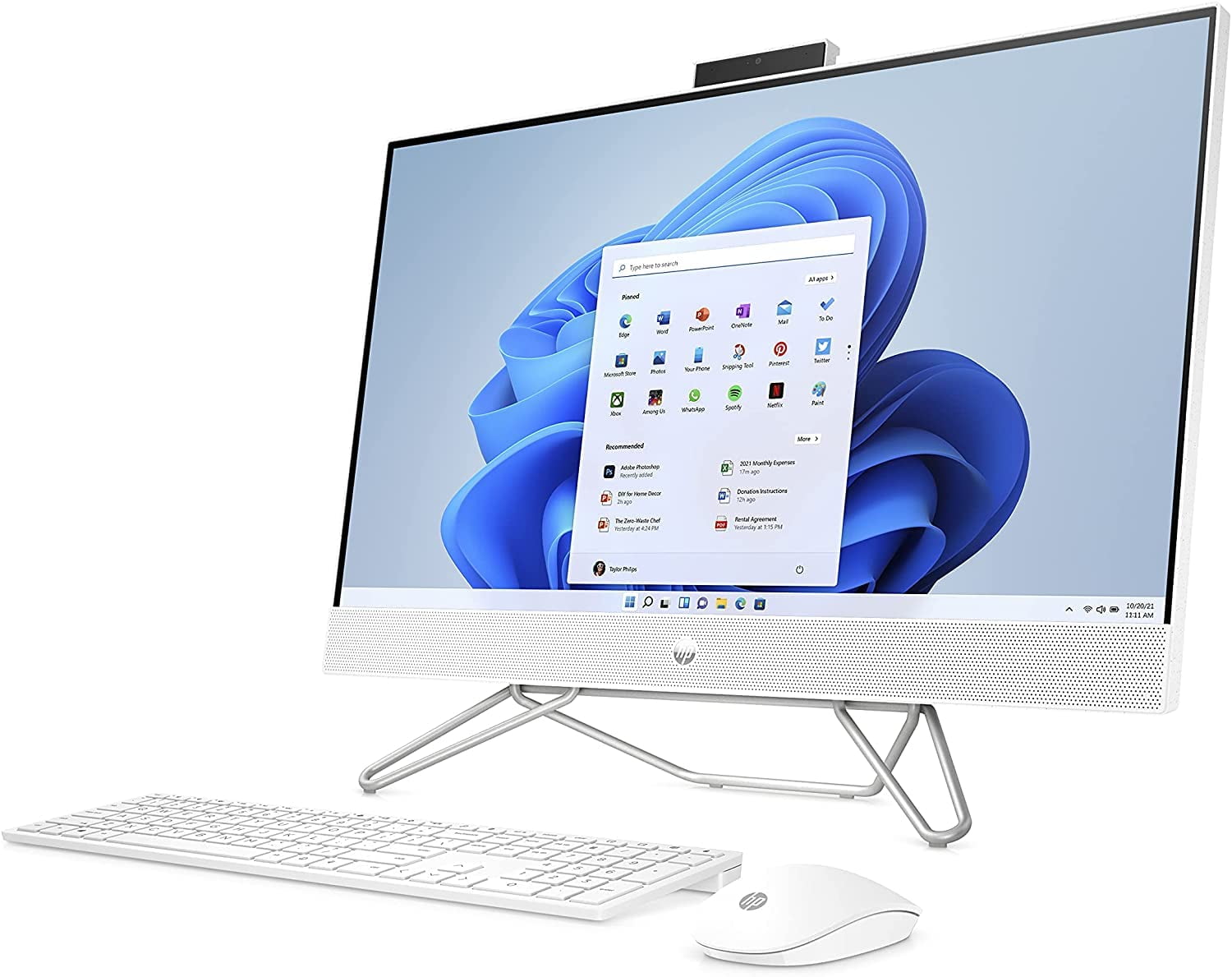 HP 27″ Touchscreen AIO Desktop, AMD Ryzen 7 5700U, 32GB RAM, 1TB