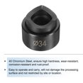 thumbnail image 4 of Unique Bargains Conduit Punch and Die 34mm Chrome Steel Knockout Punch Conduit Hole Cutter Set, 4 of 5