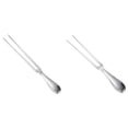 thumbnail image 2 of Carving Fork for Meat,11"Two-Prong Stainless Steel Meat Fork Cooking Fork Kitchen Forks with Long Heat-Resistant Handle,Durable and Practical for Grilling,Cooking,And Serving - Classic BBQ Design,1PC, 2 of 7