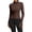 Coffee, variant on Women's Athletic Jackets Yoga Workout Jacket Full Zip Tops with Long Sleeve and Thumb Holes for Gym Running Activewear(M,Coffee)