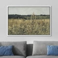 thumbnail image 3 of PixonSign Framed Canvas Print Wall Art Rustic Wildflower Country Landscape Nature Wilderness Illustrations Fine Art Farmhouse Floral Botanical Calm/Relax Cozy for Bedroom - 24"x36" White, 3 of 5