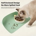 thumbnail image 2 of Cat Dog Food Mat with -Button,Waterproof Non Slip Leather Pet Placemat,Cat Bowl Mat,Spill-Proof Raised Edge Cats Feeding Mats for Bowls, Water Fountains,Easy Clean and Tidy, 2 of 7