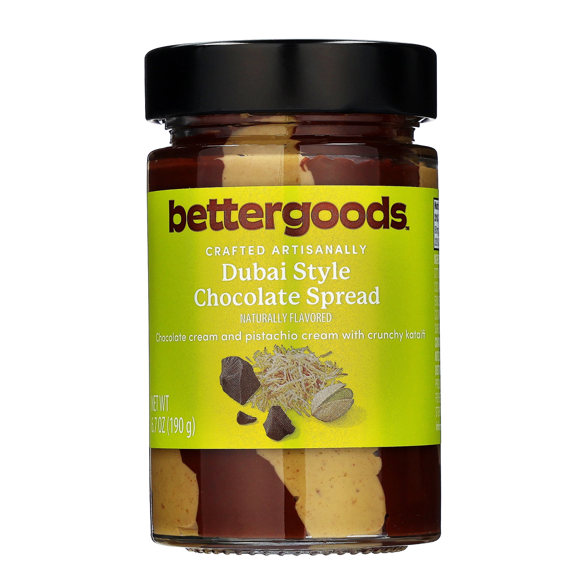 bettergoods Dubai Style Chocolate Spread, 6.7 oz