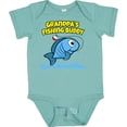thumbnail image 3 of Inktastic Grandpa's Fishing Buddy (blue) Boys or Girls Baby Bodysuit, 3 of 5