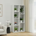 thumbnail image 3 of 7-Cube Bookcase, Bookshelf, Storage Organizer, Multi-Purpose Shelving Unit for Books, Clothes, Toys, Home Office, Living Room, Bedroom, Modern Design, Easy Assembly, 3 of 6