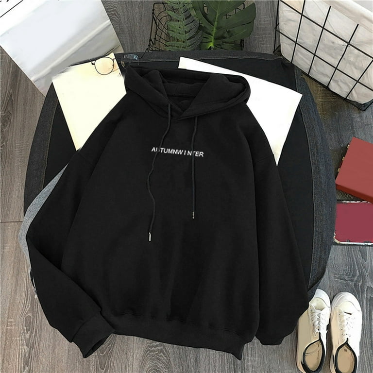 Tunic length deals hoodie sweatshirt